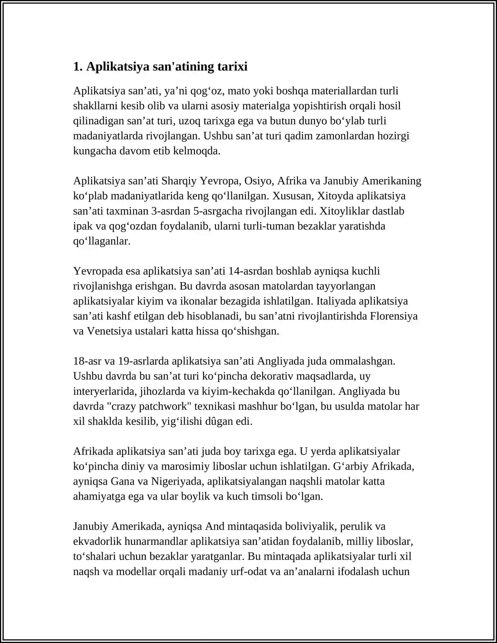 APLIKATSIYA SAN'ATI HAQIDA TUSHUNCHA 3