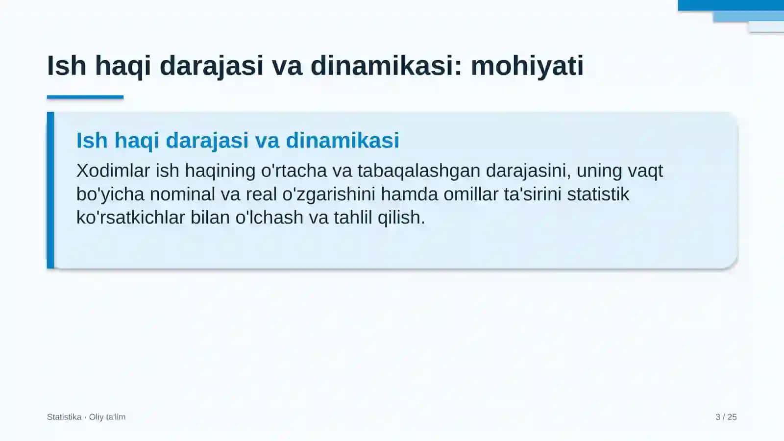 Kon-metallurgiya kombinatlarida ish haqi darajasi va dinamikasi 3