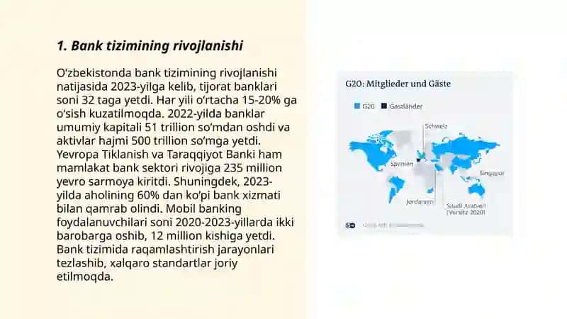 Rivojlangan mamlakatlar moliya tizimi 3