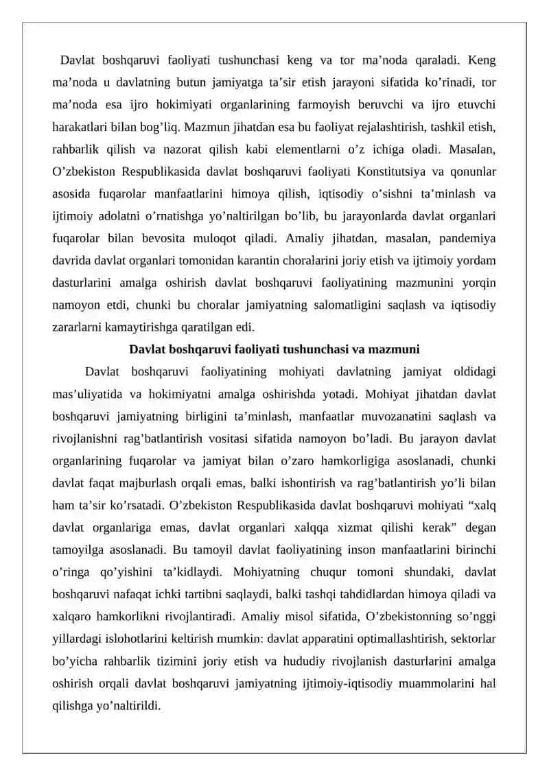 Davlat boshqaruvi faoliyatining usullari 3