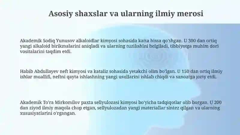Akademik Sodiq Yunusov alkaloidlar kimyosi 3