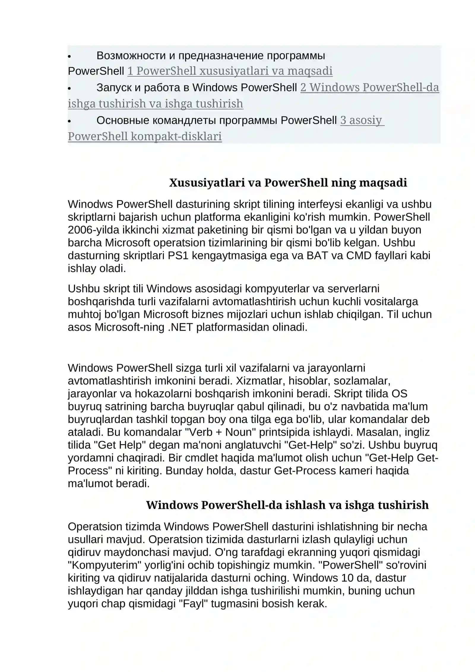 POWERSHELLDA SSENARIYLAR YARATISH 3