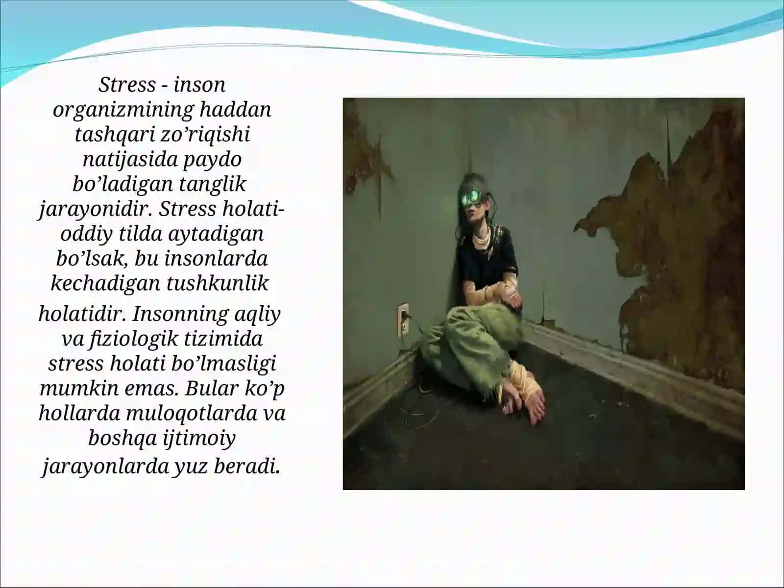 Stress holatlari va uning bosqichlari 3