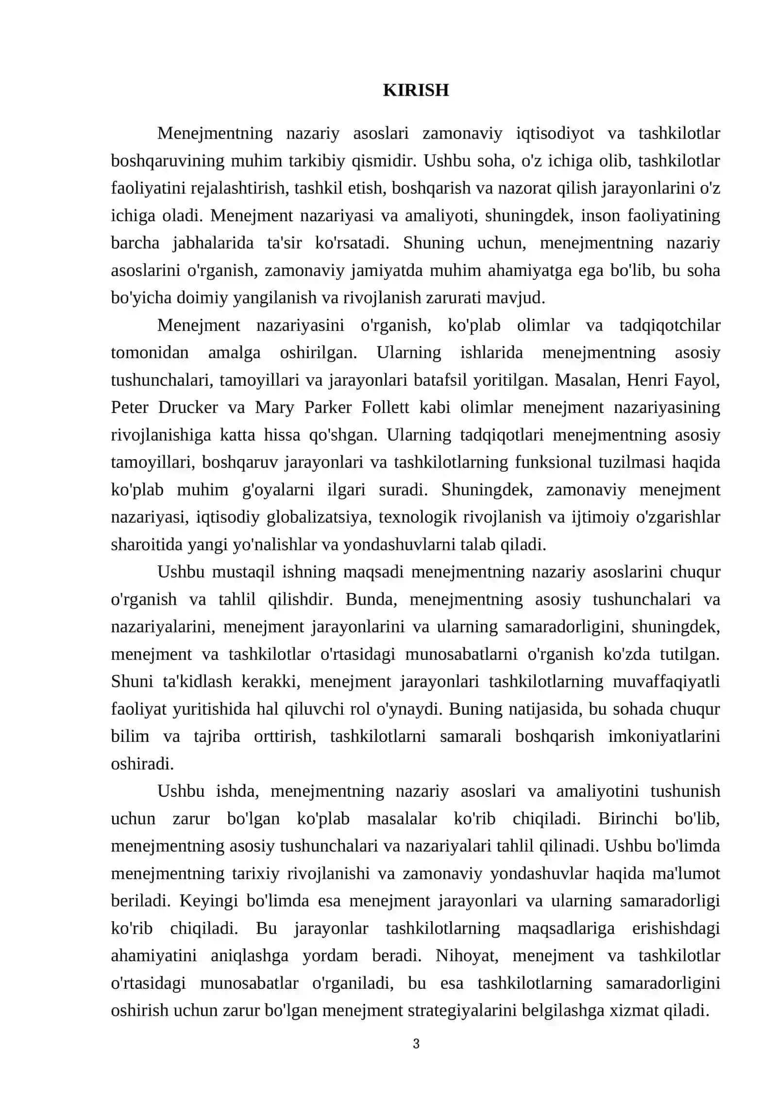 Menejmentning nazariy asoslari 3
