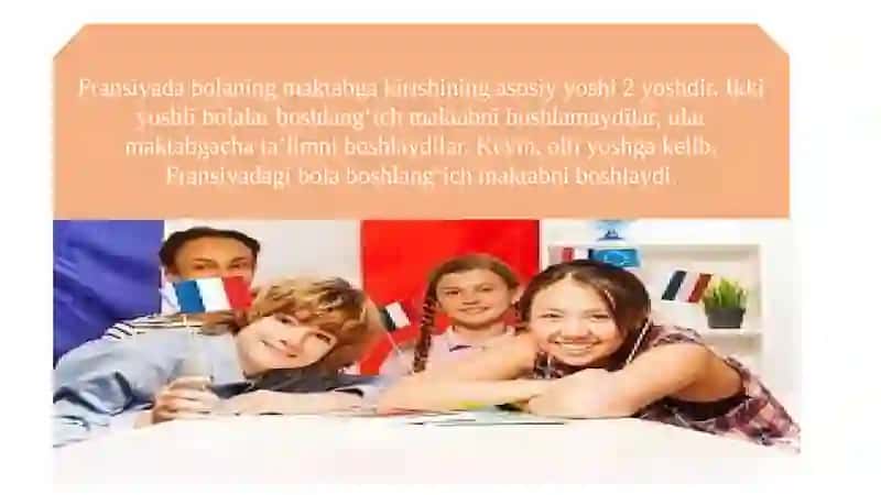slayd: fransiyada ta'lim tizimi 3