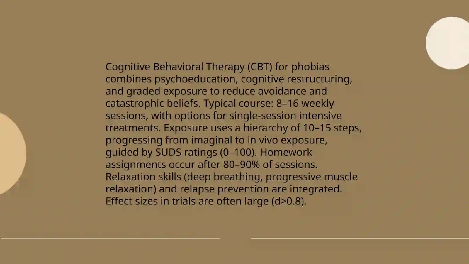 Cognitive Behavioral Therapy (CBT) for Phobias 3