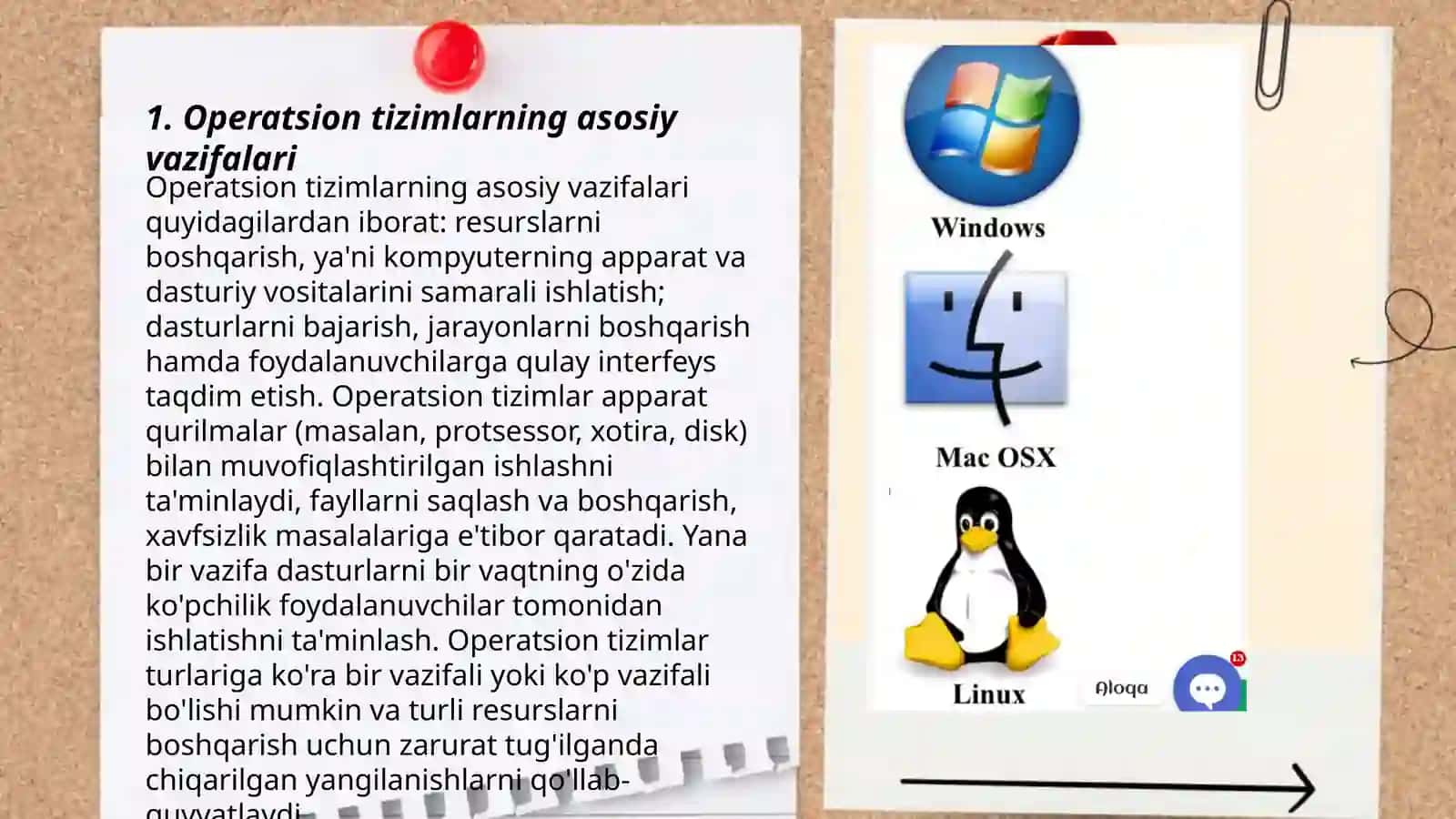 Zamonaviy operatsion tizimlarning qiyosiy tahlili 3