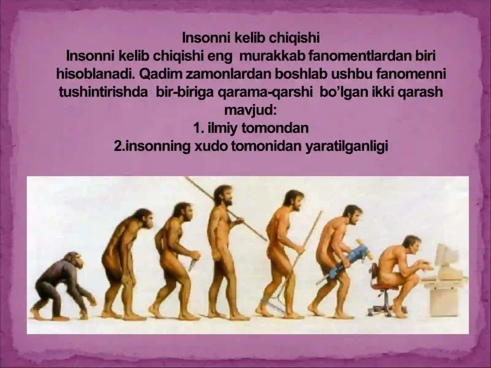 INSON, INDIVID VA SHAXS TUSHINCHALARI 3