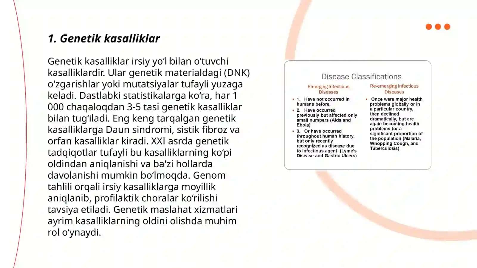 Genetik kasalliklar 3