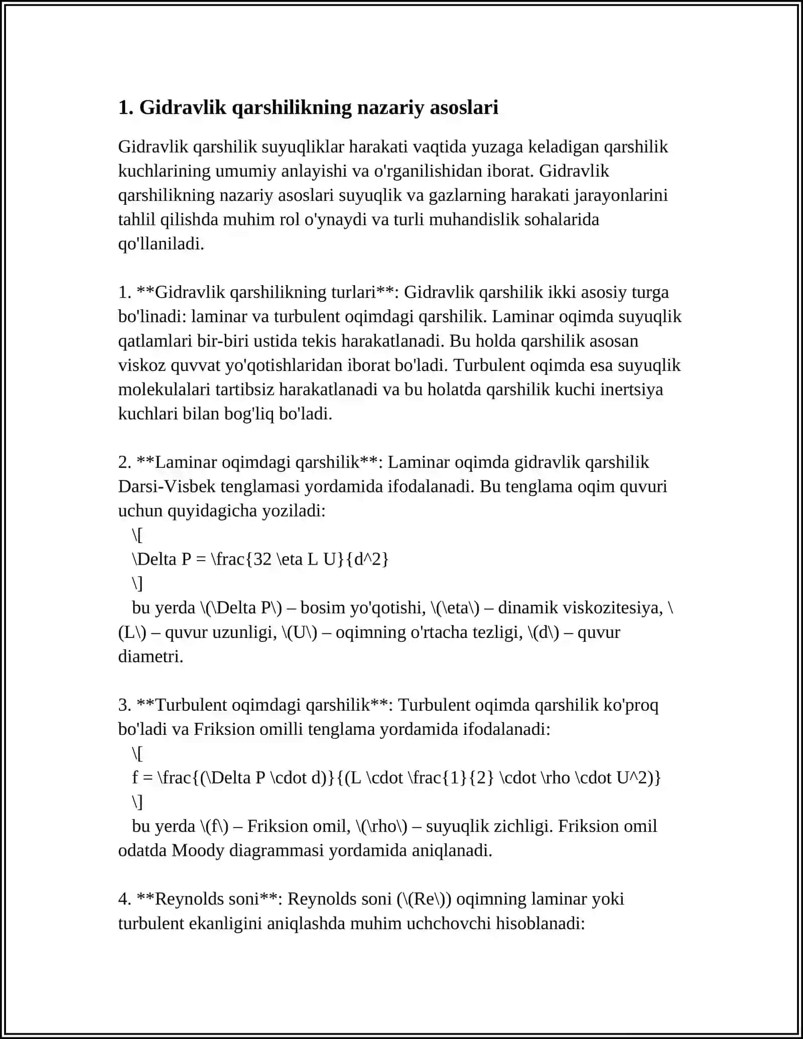 QUVVATLARDA GIDRAVLIK QARSHILIKLAR 3