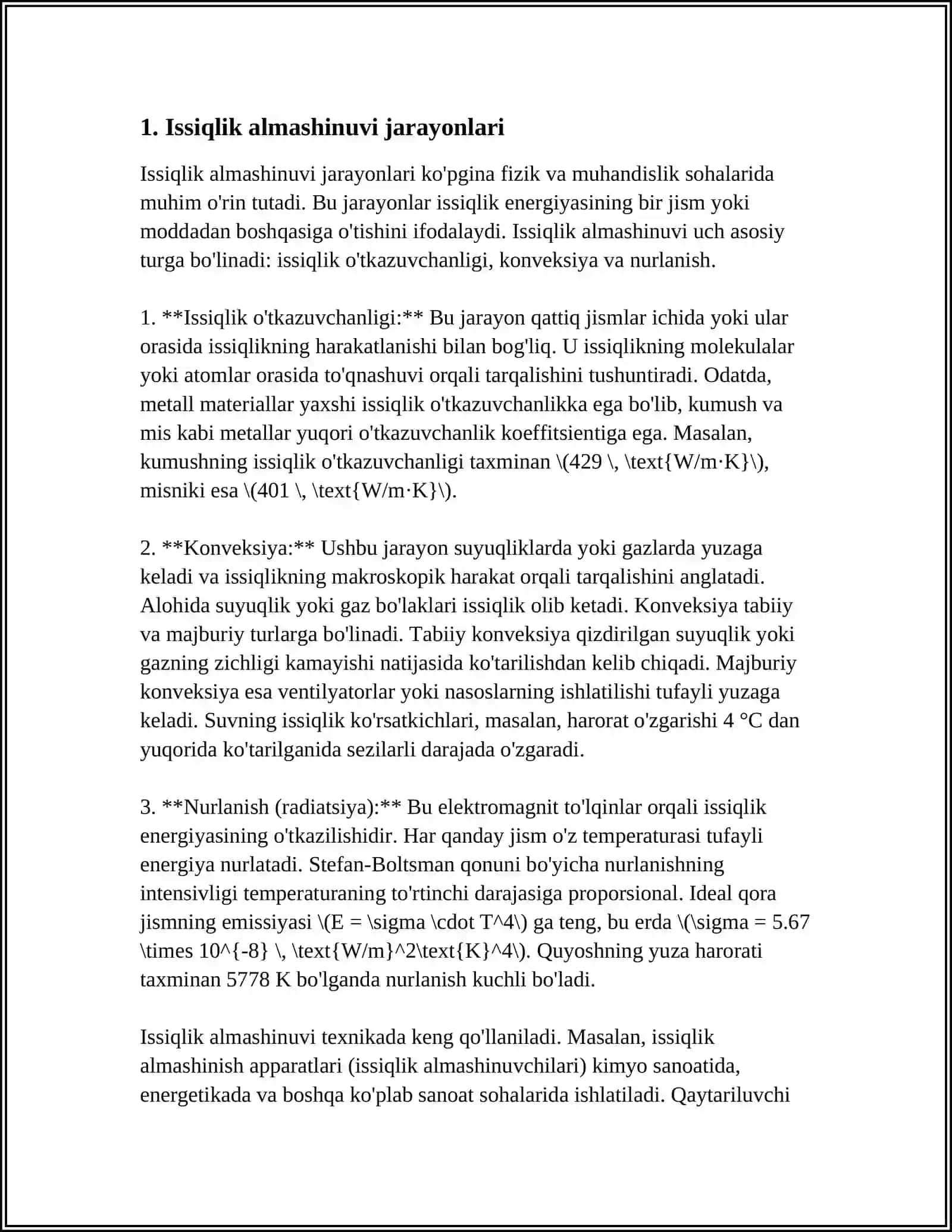 IZA TERMIK JARAYONLAR 3