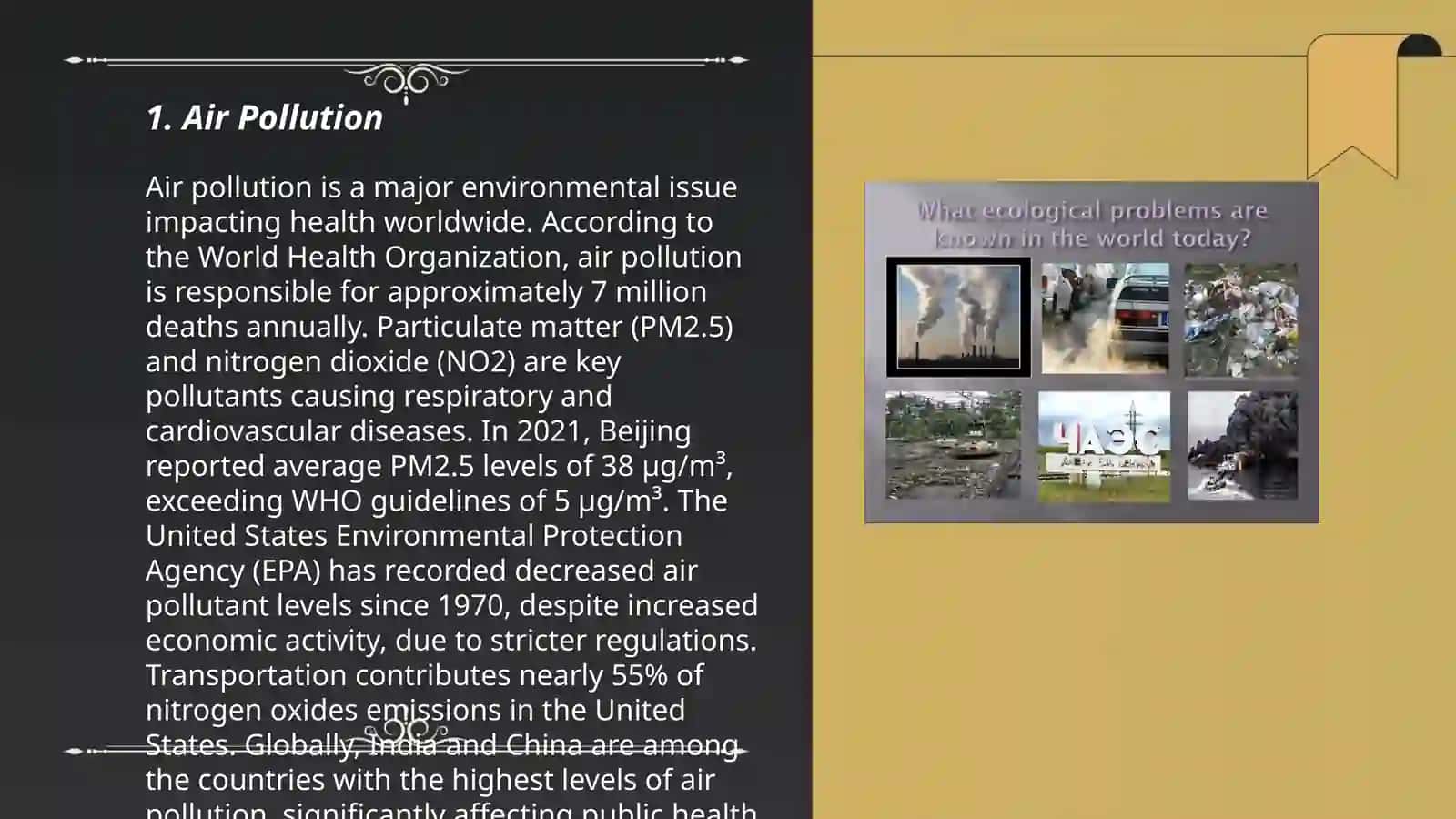 Ecology. Revision 3