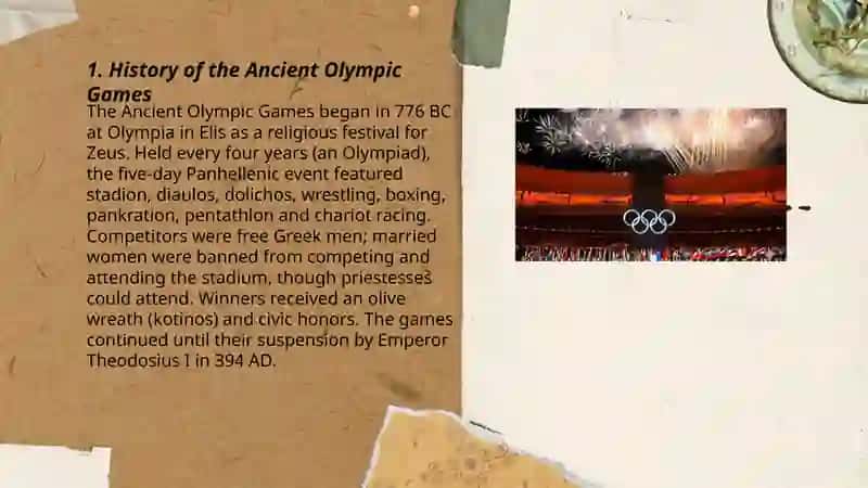 The Olimpic games 3