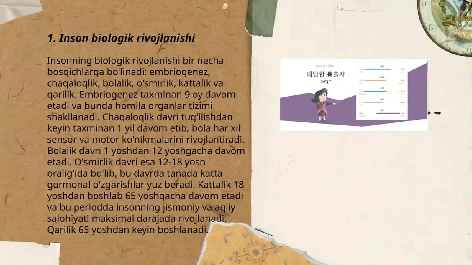 Shaxs rivojlanishi 3