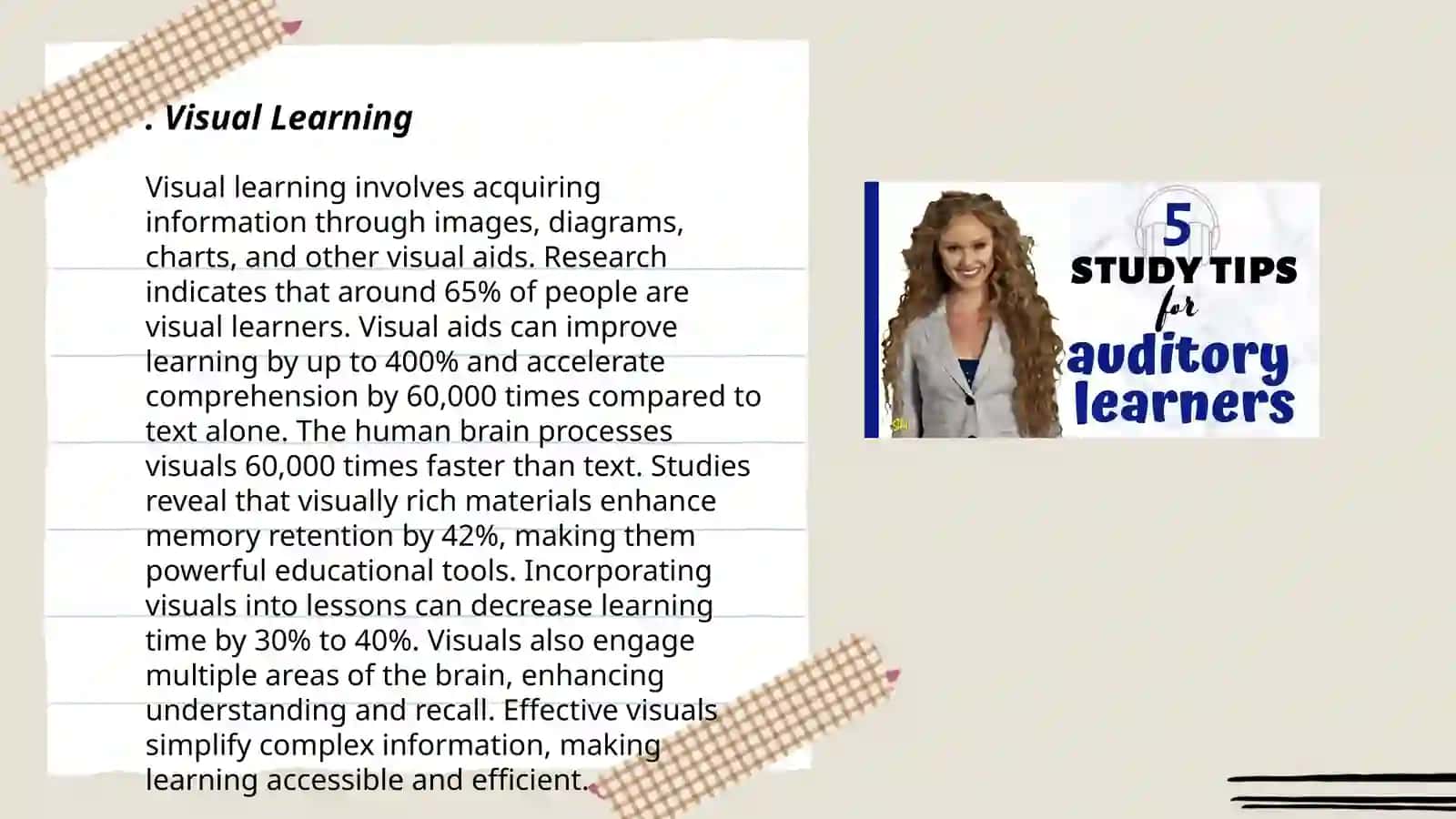 Visual Learning 3