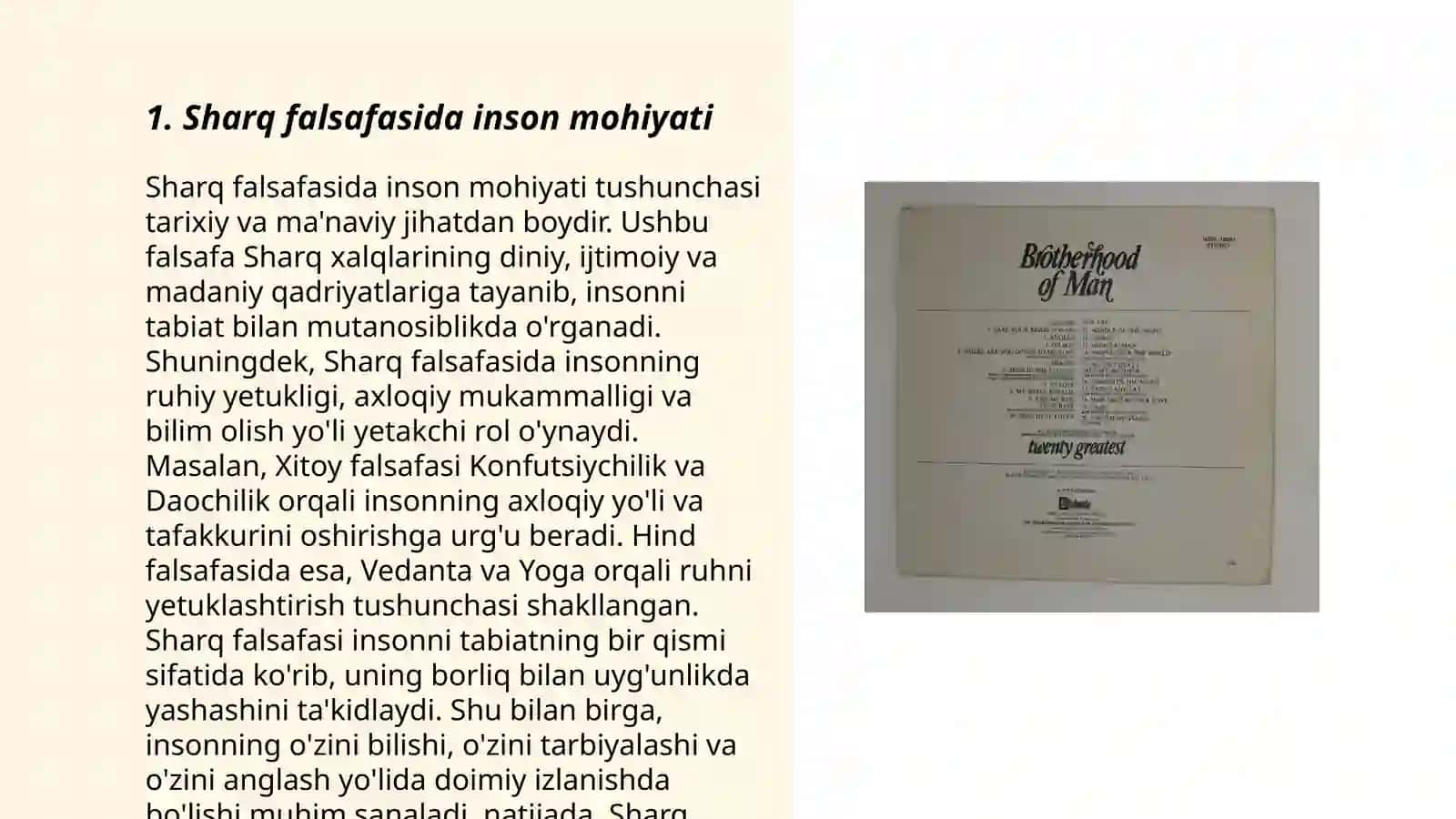 Sharq va gʻarb falsafasida inson ahamiyati 3