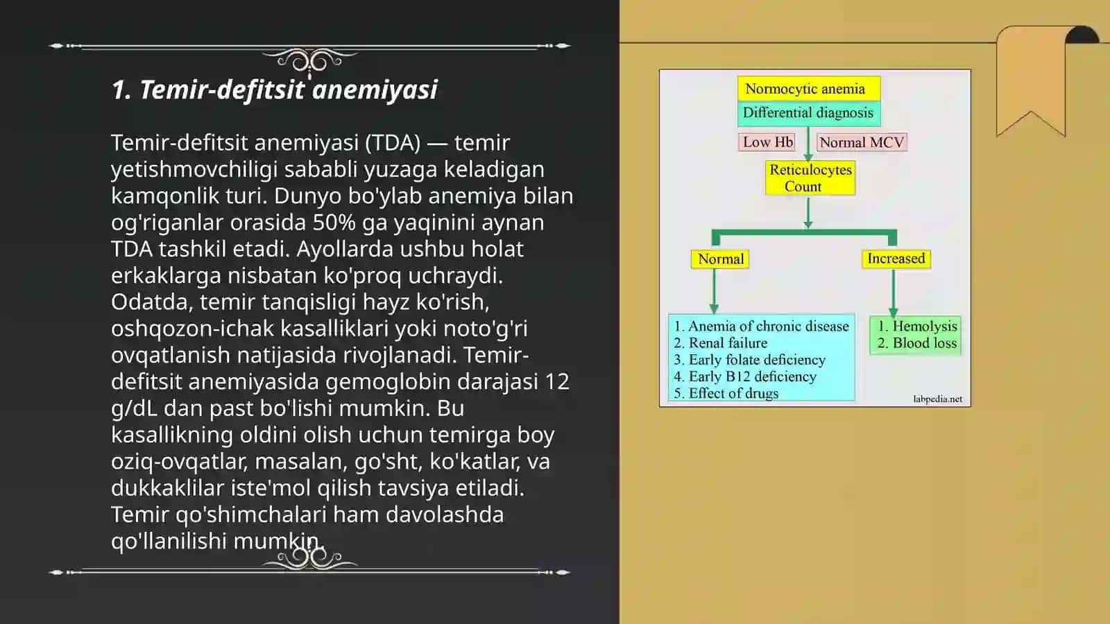 Anemiya turlari 3