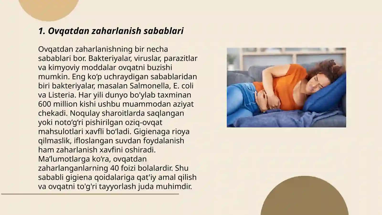 Ovqatdan zaharlanish 3
