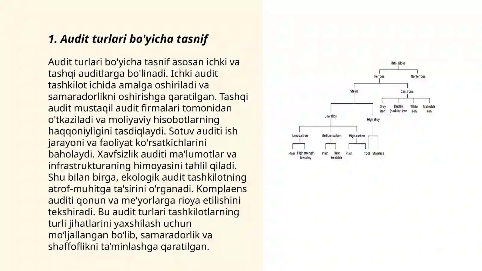 Audit turlari va funksional tasnifi 3