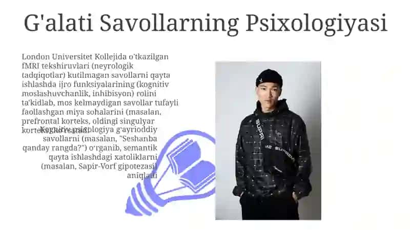 G'alati Savollarning Psixologiyasi 3