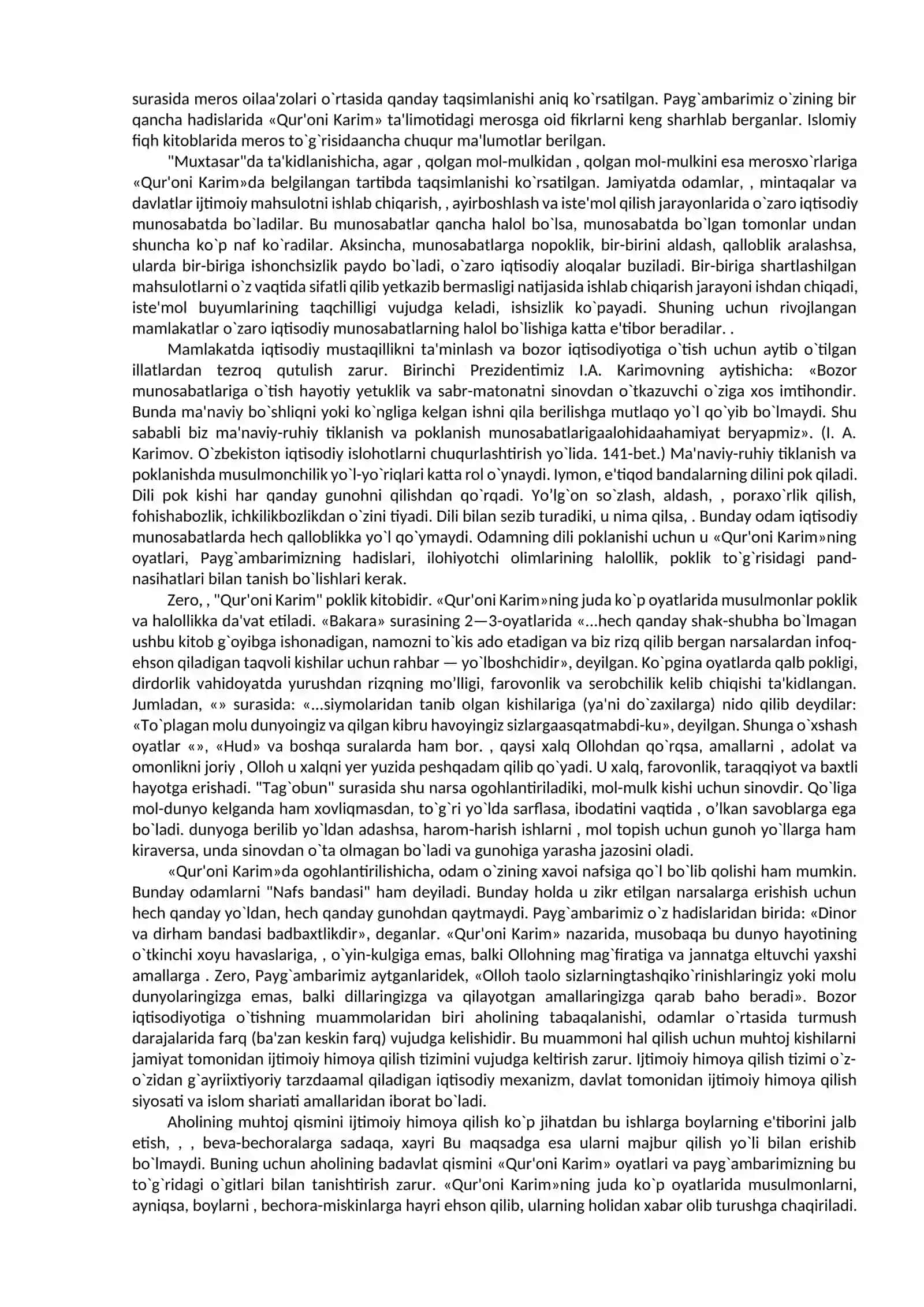 BOB.ISLOM DINI IQTISODIY G`OYАLАRI 3