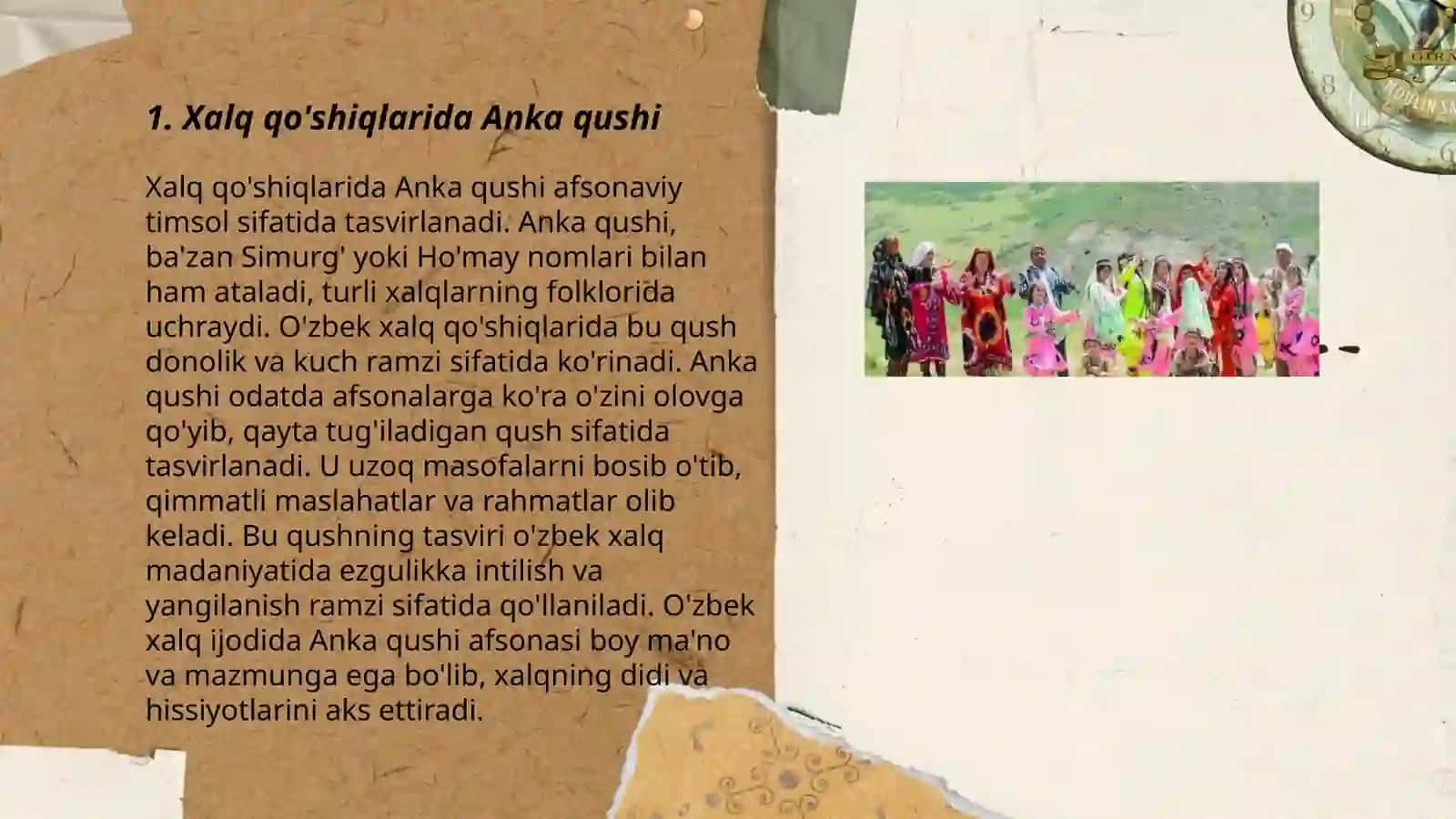 Xalq qo'shiqlarida Anka qushi 3