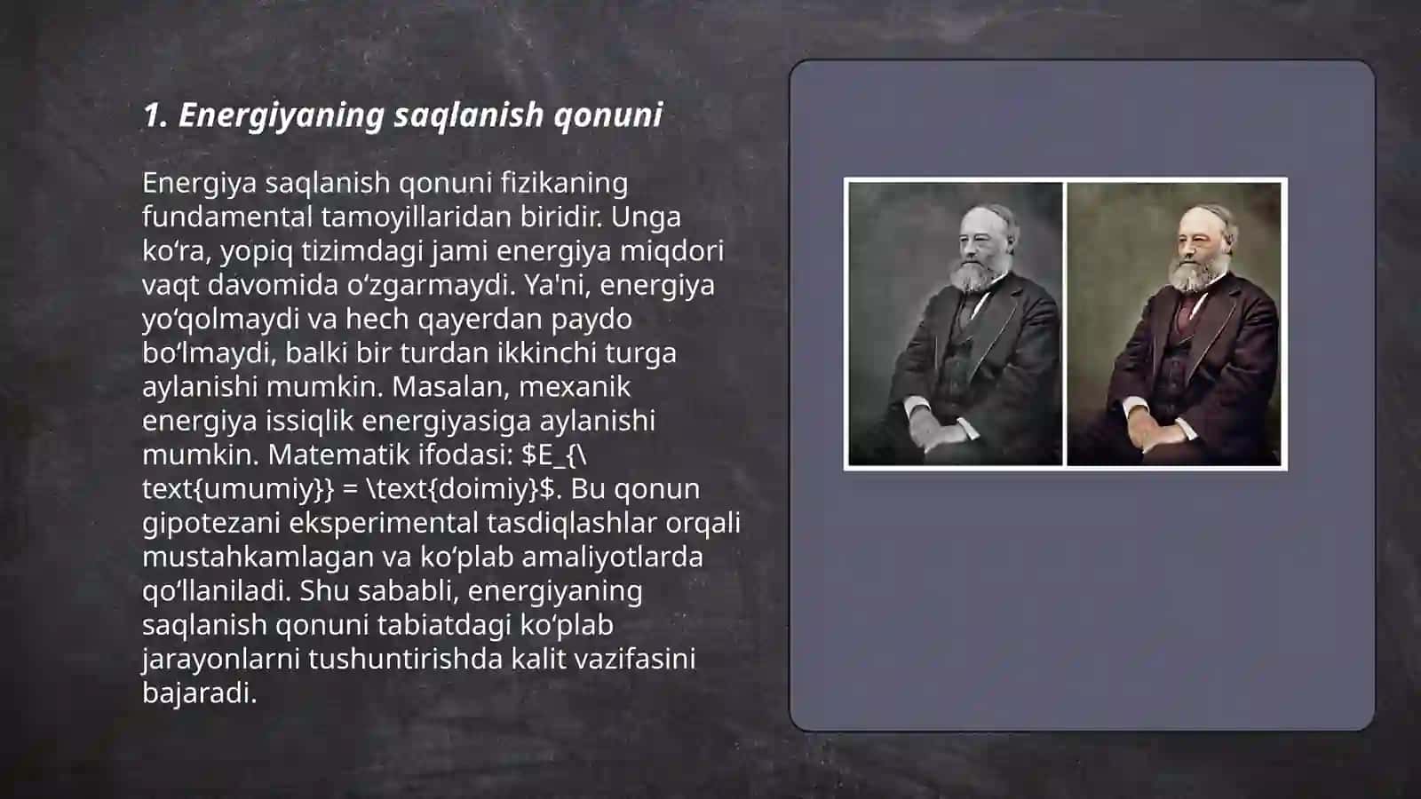 Robert Mayer va Jozef Jaullarning fizik ishlari 3
