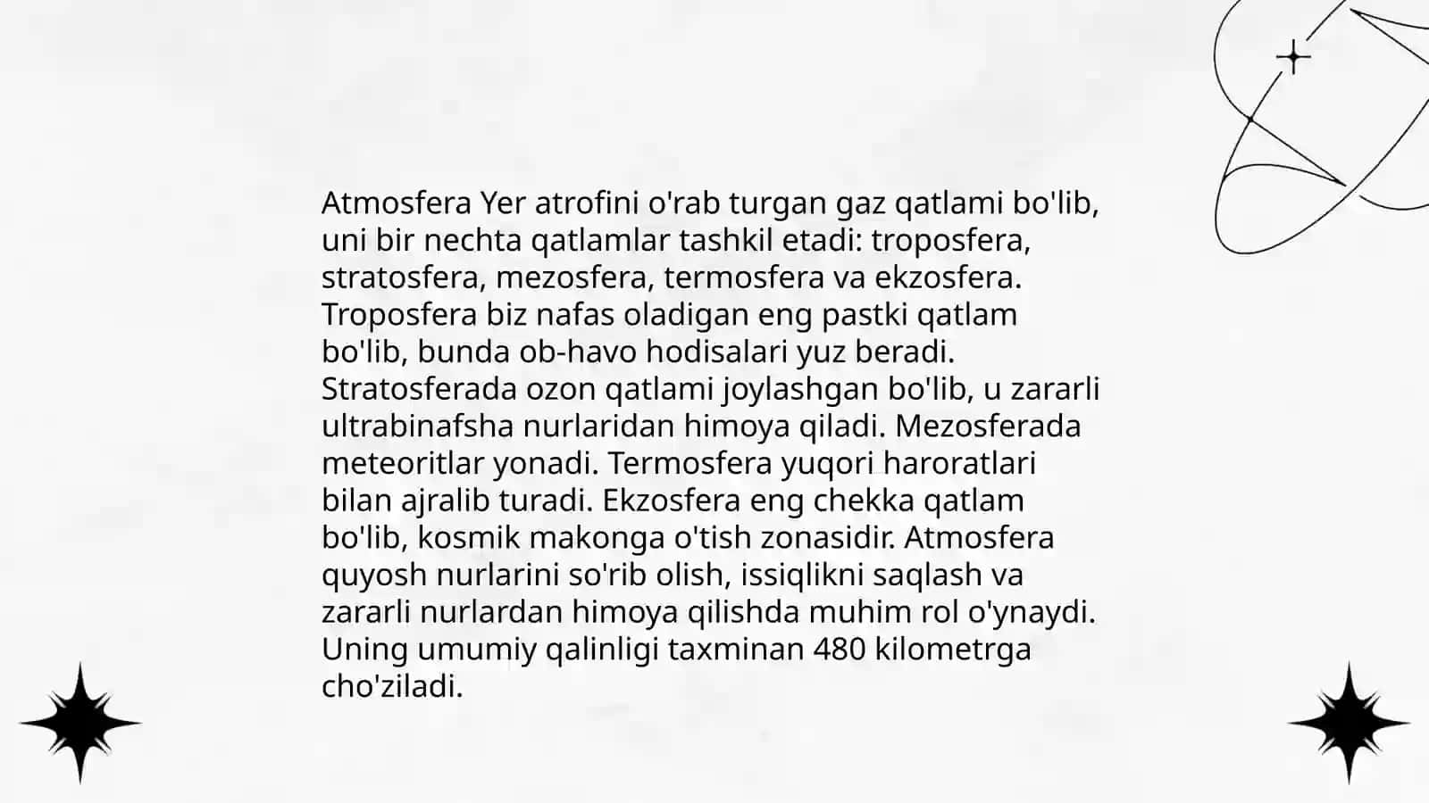 Iqlim va ob-havo tushunchalari 3