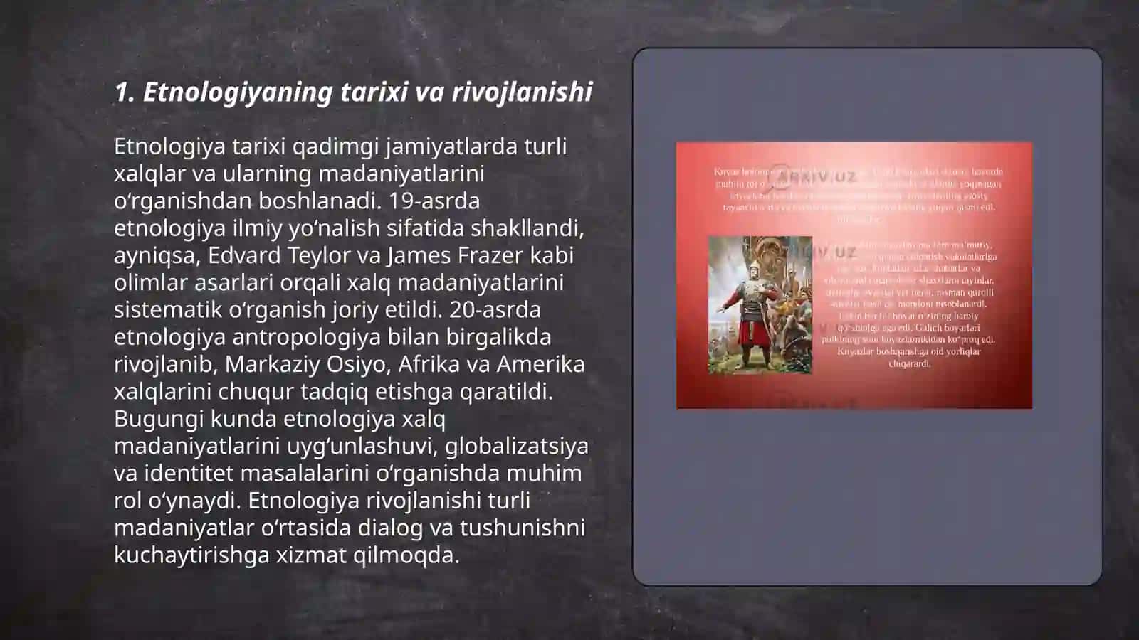 Etnologiyaga kirish va tarixi 3