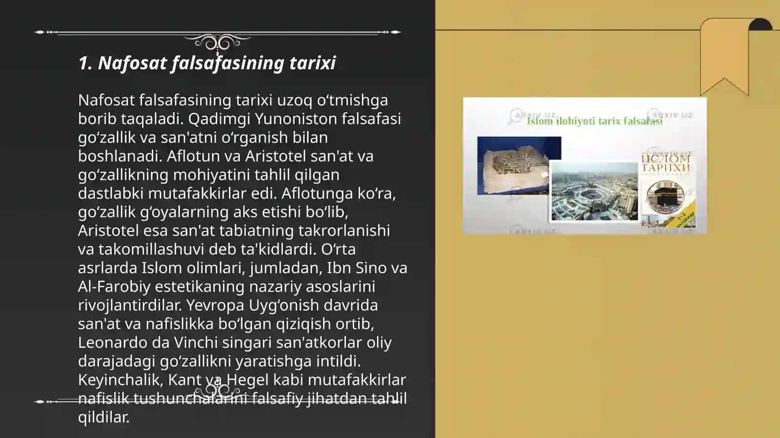 Nafosat falsafasi 3