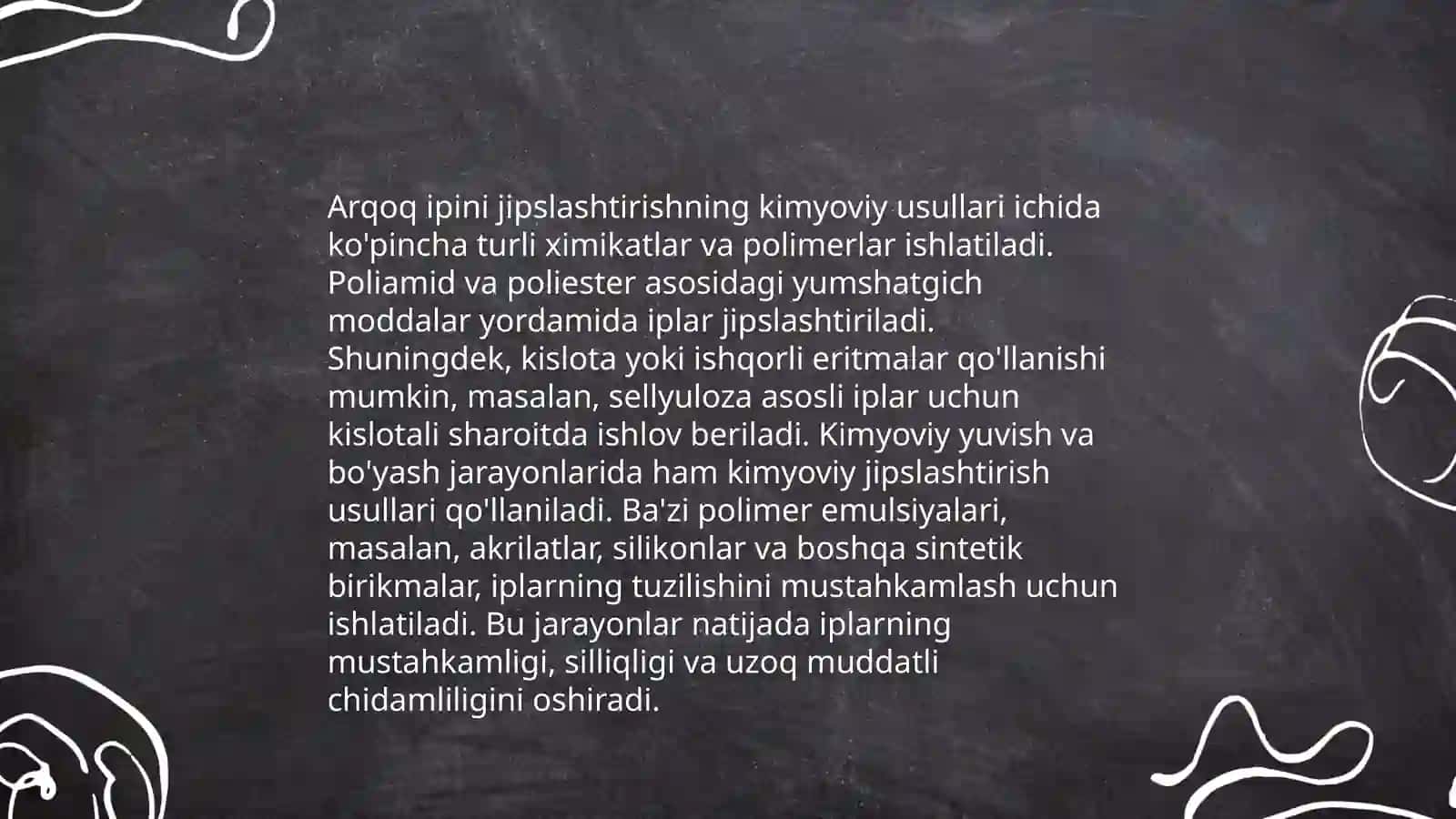 Arqoq ipini jipslashtirish 3