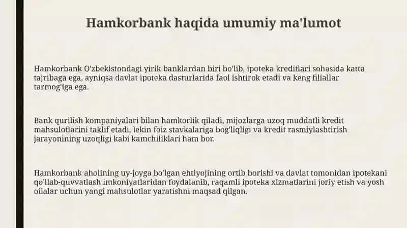 Hamkorbankb uyiс hamаlumot 3