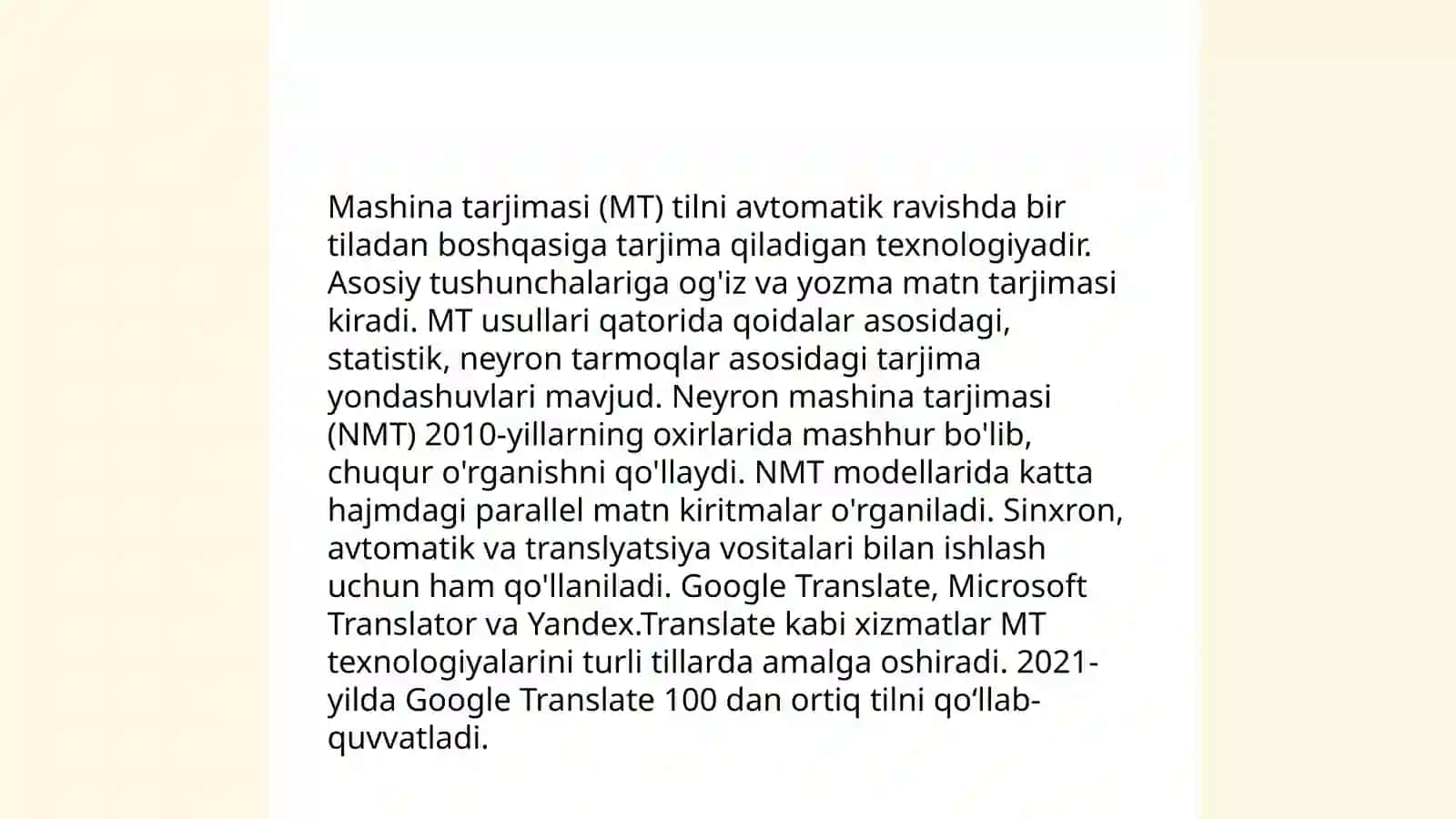 Mashina tarjimasining lingvistik muommolari 3