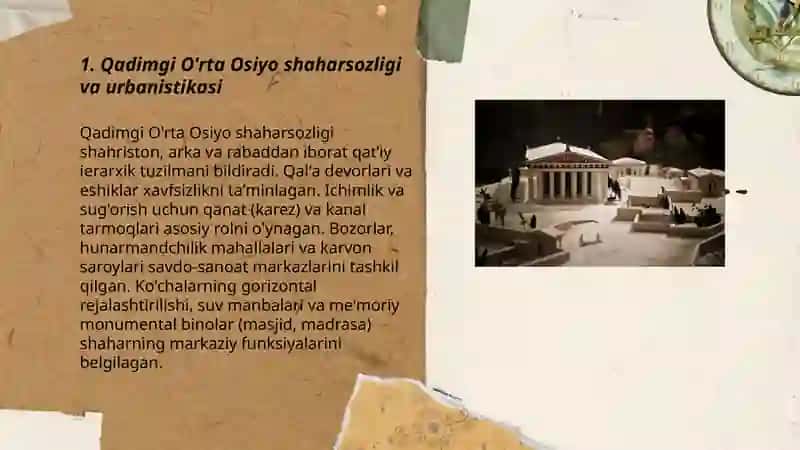 Qadimgi O'rta Osiyo Arhitekturasi 3