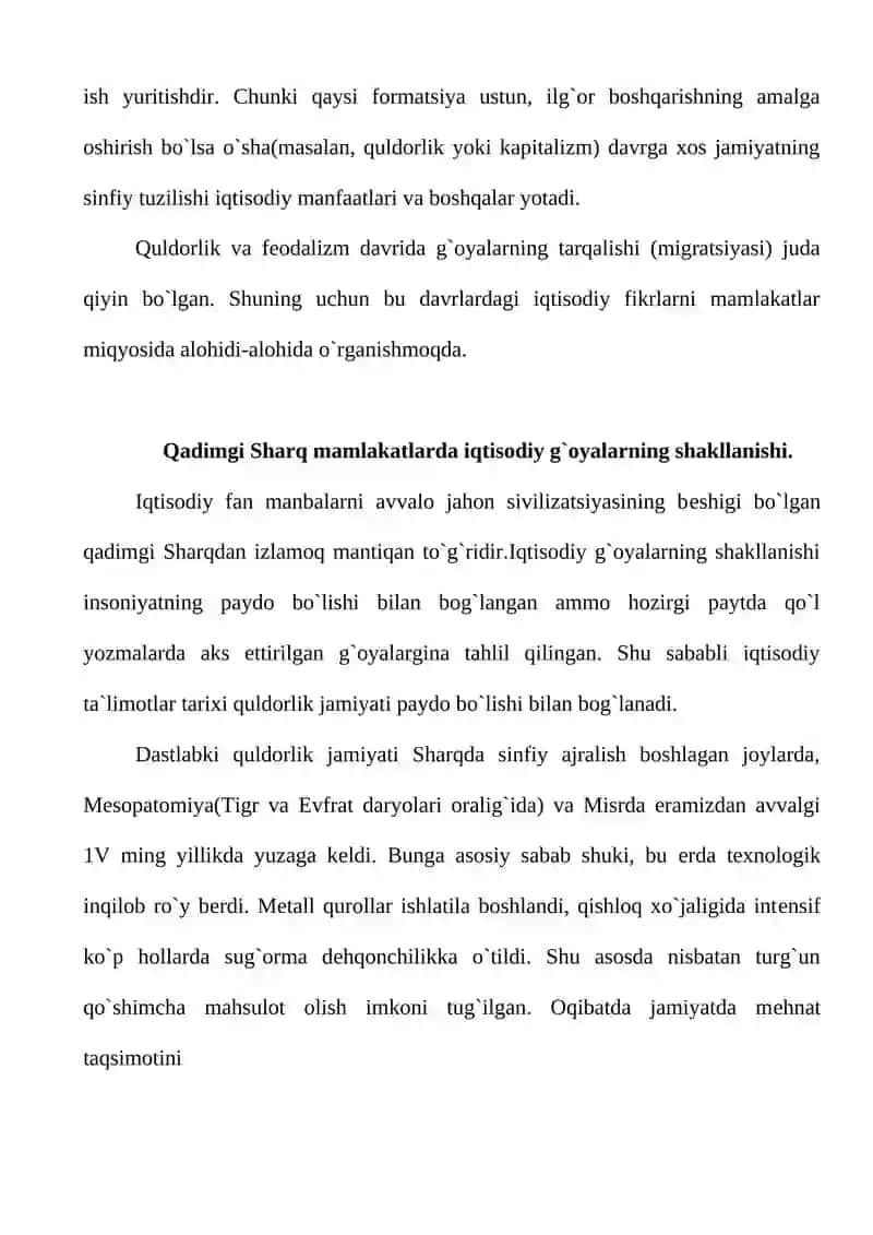 Hozirgi zamon iqtisodiy ta`limotlar 3