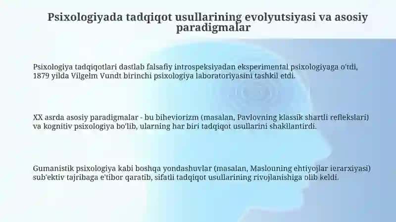 Psixologiyada tadqiqot usullari 3