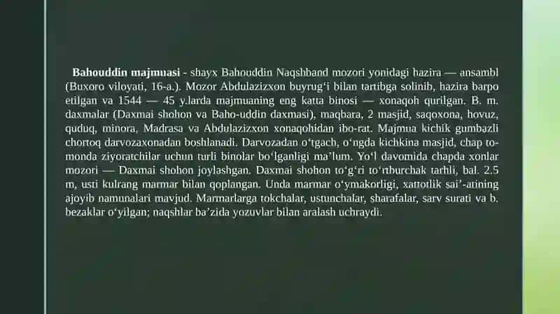 Bahouddin Naqshband maqbarasi 3