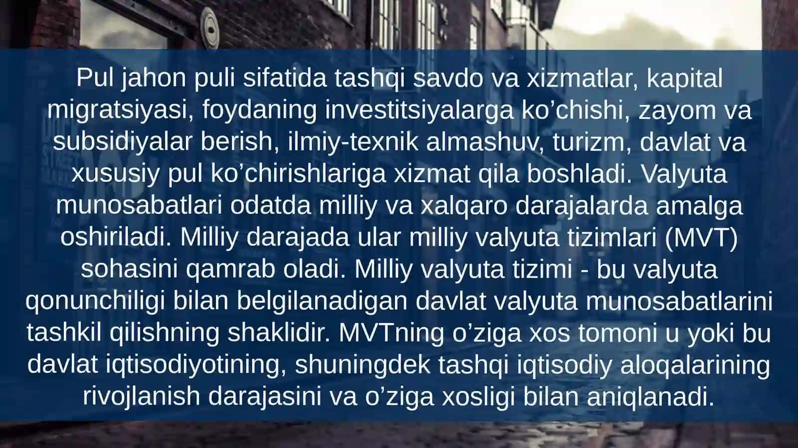XALQARO VALYUTA TIZIMI VA SIYOSATI 3