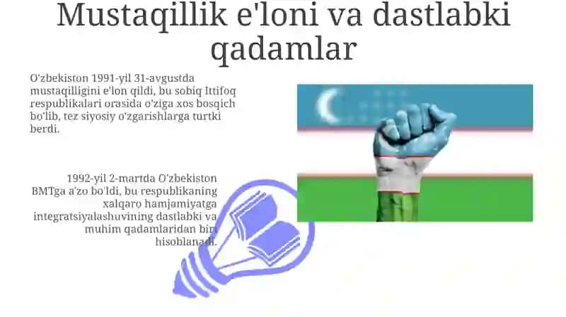Mustaqillikning o'ziga xos yo'li 3