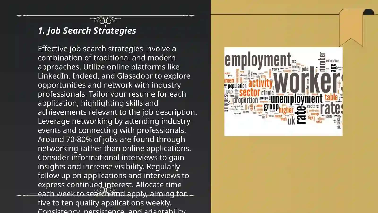 Job Search Strategies 3