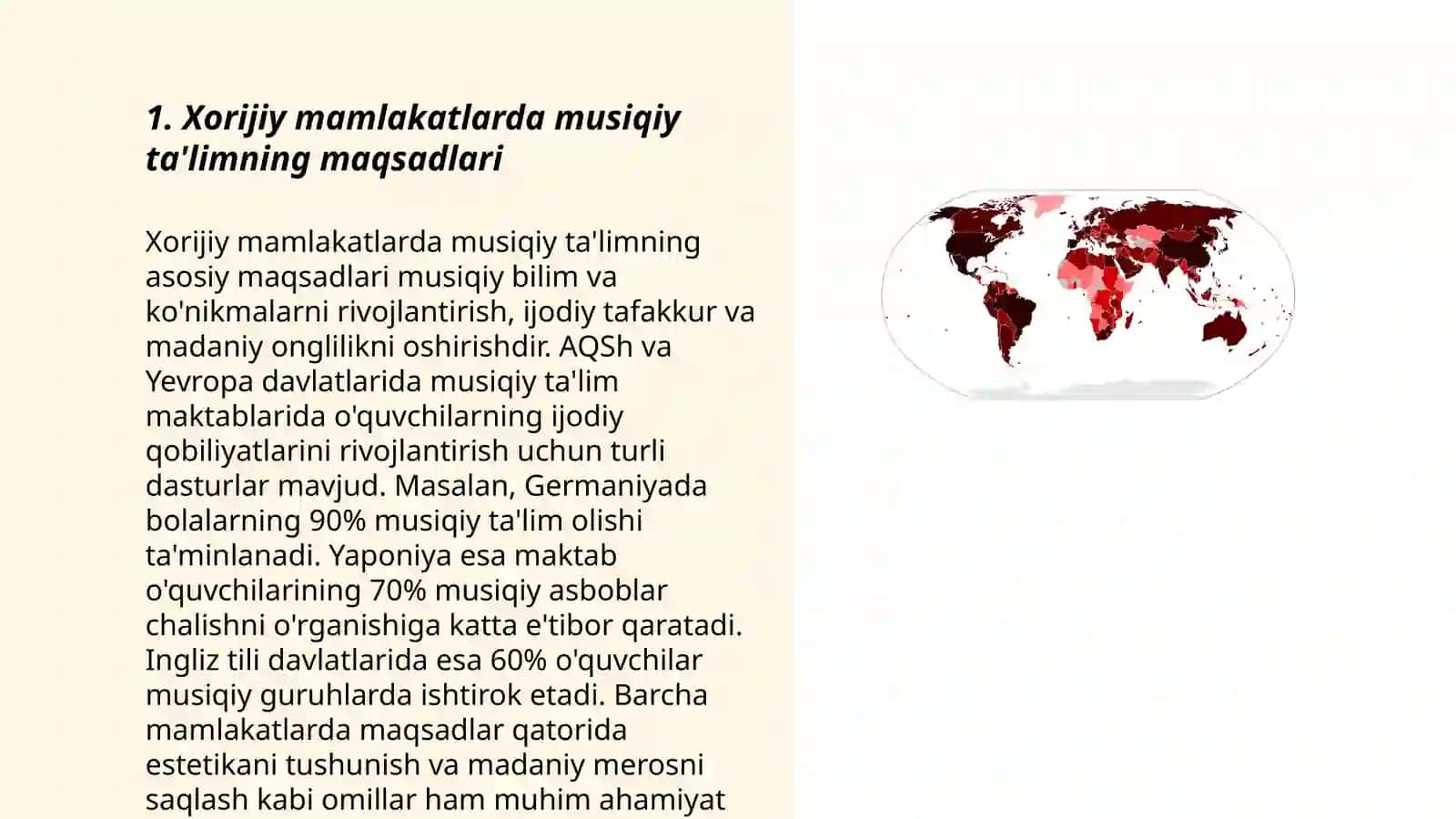 Xorijiy mamlakatlarda musiqa tarbiya tizimi 3