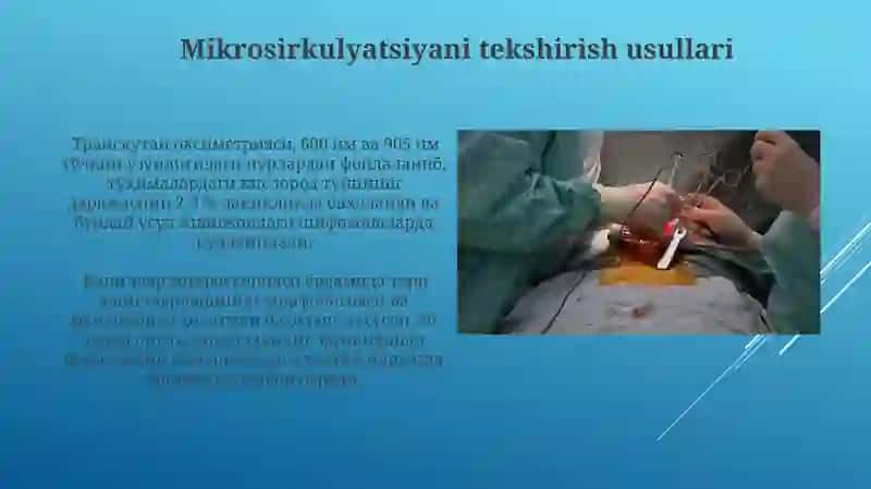 Mikrotsirkulyasiya haqida tushuncha 3