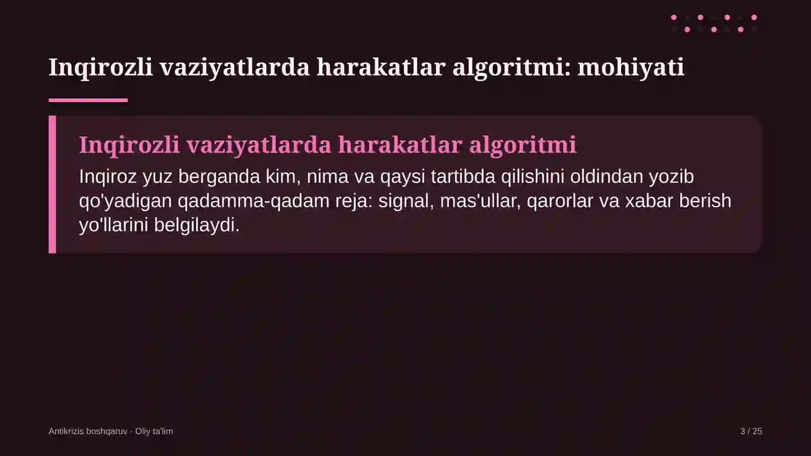 Ko'chatchilik xo'jaliklarida inqirozli vaziyatlarda harakatlar algoritmini ishlab chiqish 3