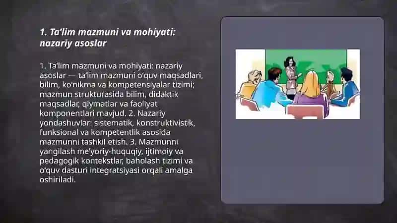 Taʼlim mazmuni va mohiyati 3