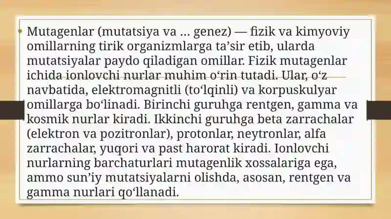 Kimyoviy mutagenlar bilan DNK ning shikastlanishi 3