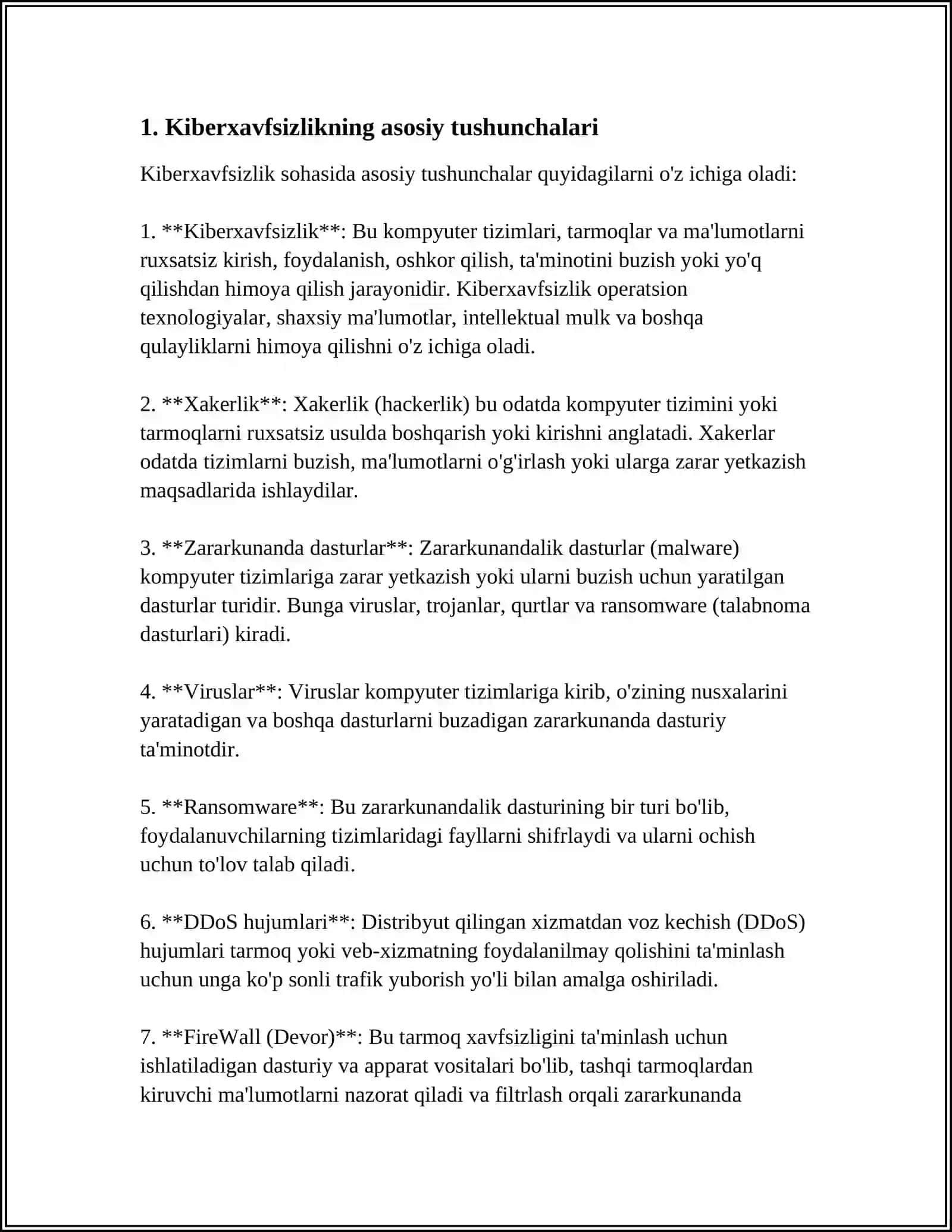 Kiberxavfsizlik sohasida kariyera yo‘llarini o‘rganish 3