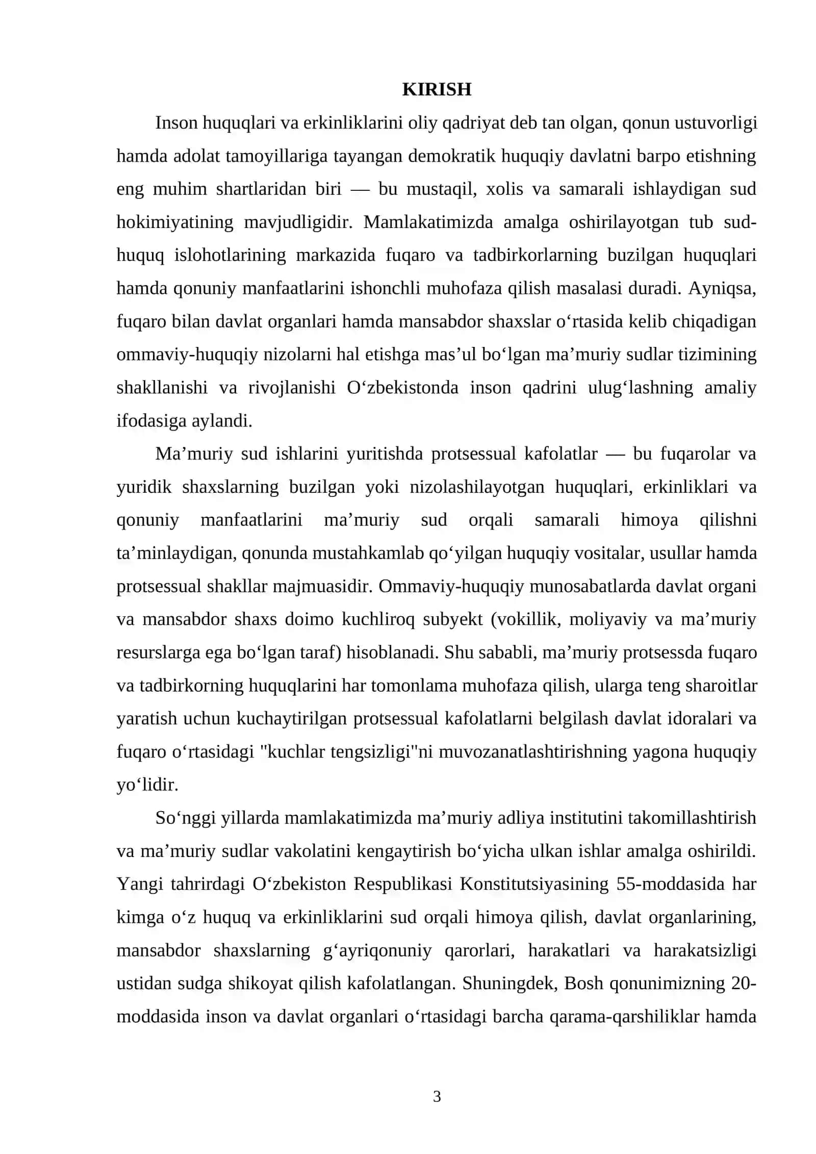 Ma’muriy sudlarda protsessual kafolatlar 3