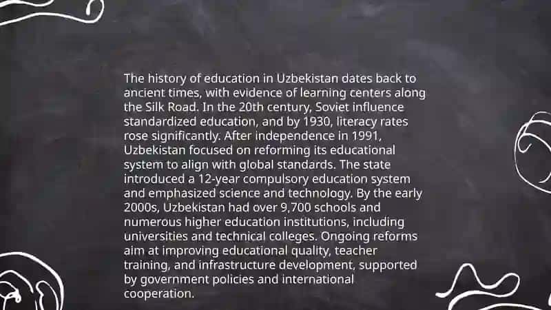 Education system in Uzbekistan 3