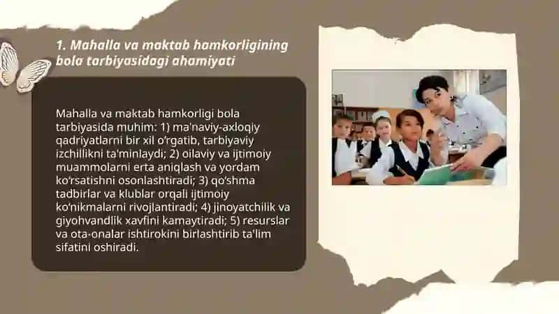 Mahalla va maktab hamkorligi 3