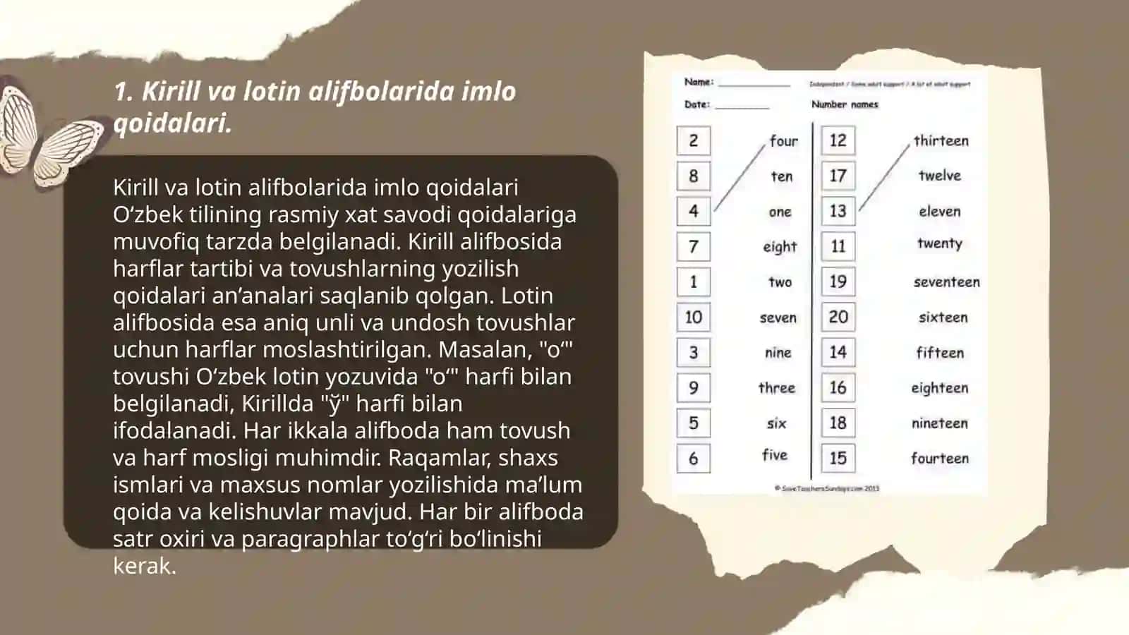 Taʼlim bo'g'inlarida imlo qoidalarining berilishi 3